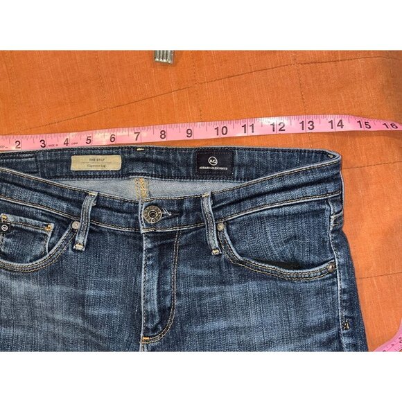 AG Adriano Goldschmied The Stilt Cigarette Leg Jeans Women's Size 27 - Picture 8 of 11